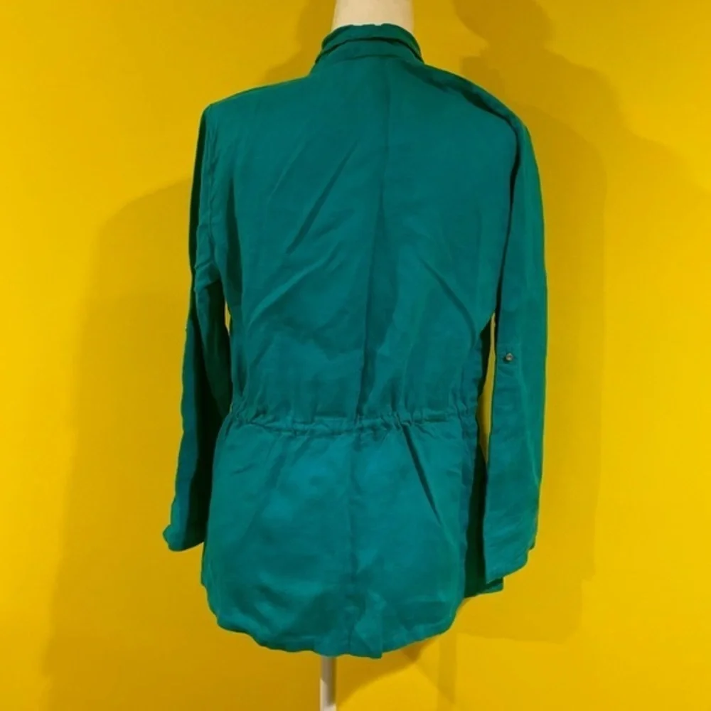 5 for $25 ❄️ Chaus New York‎ Teal Jacket Small - Picture 4 of 9